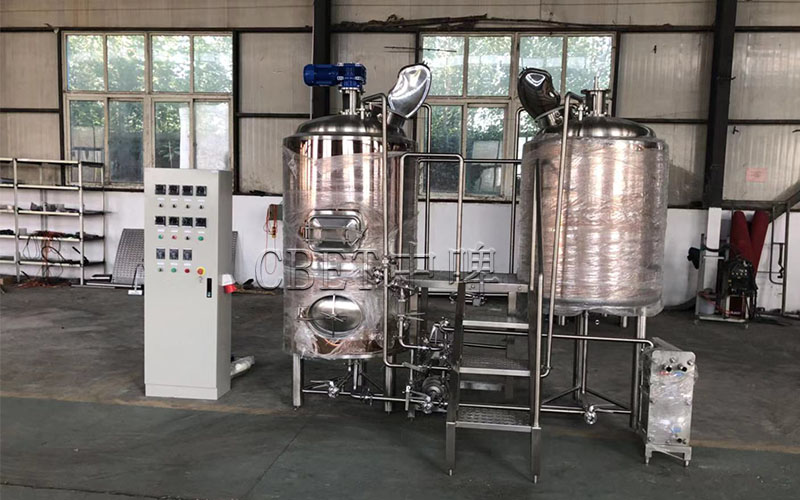 300L Beer Brewery Equipment Project in Russia