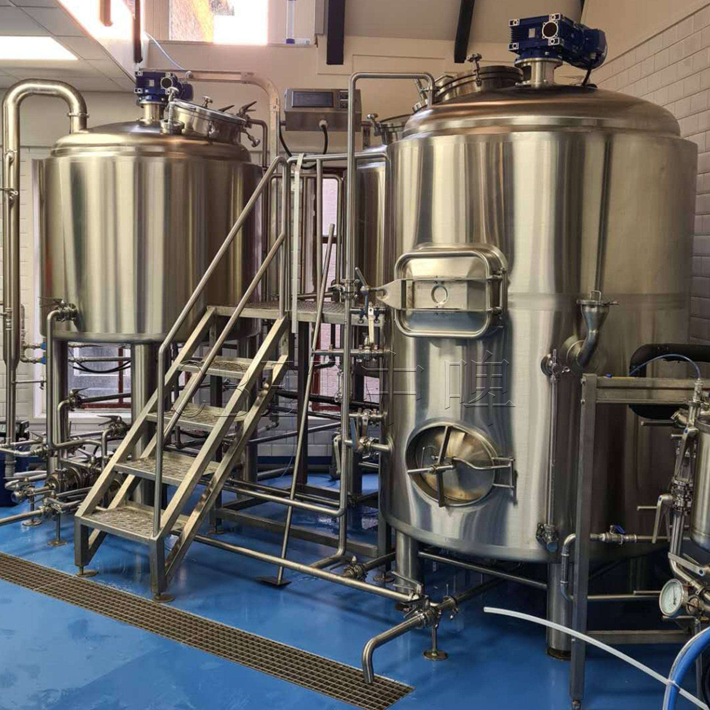 Netherlands 800L Beer Brewery Equipment Project